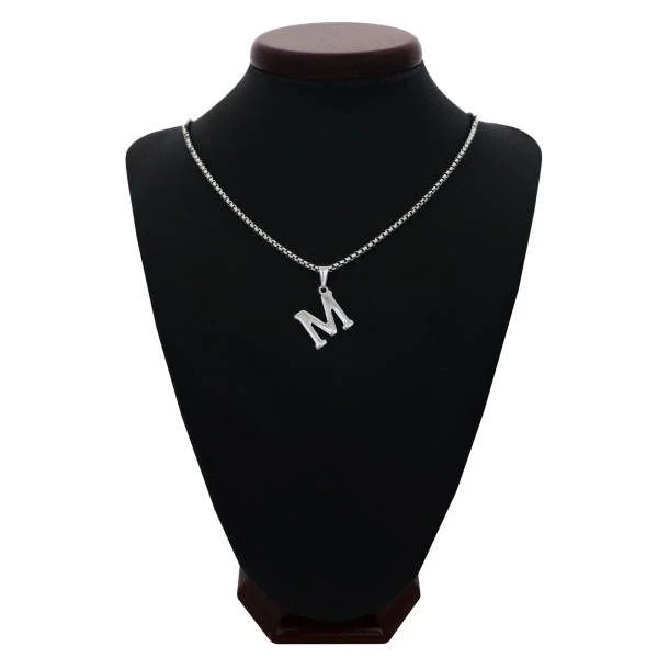 گردنبند زنانه طرح M کد ۷۵۷۴