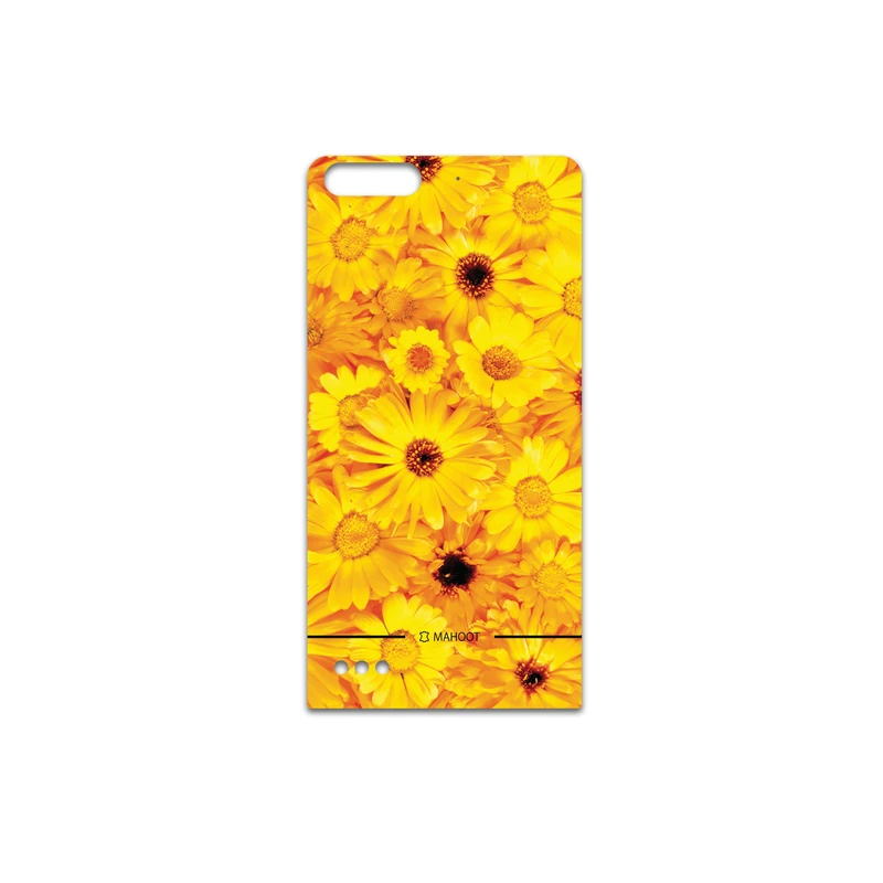 برچسب پوششی ماهوت مدل Yellow-Flower مناسب برای گوشی موبایل هوآوی Ascend G6