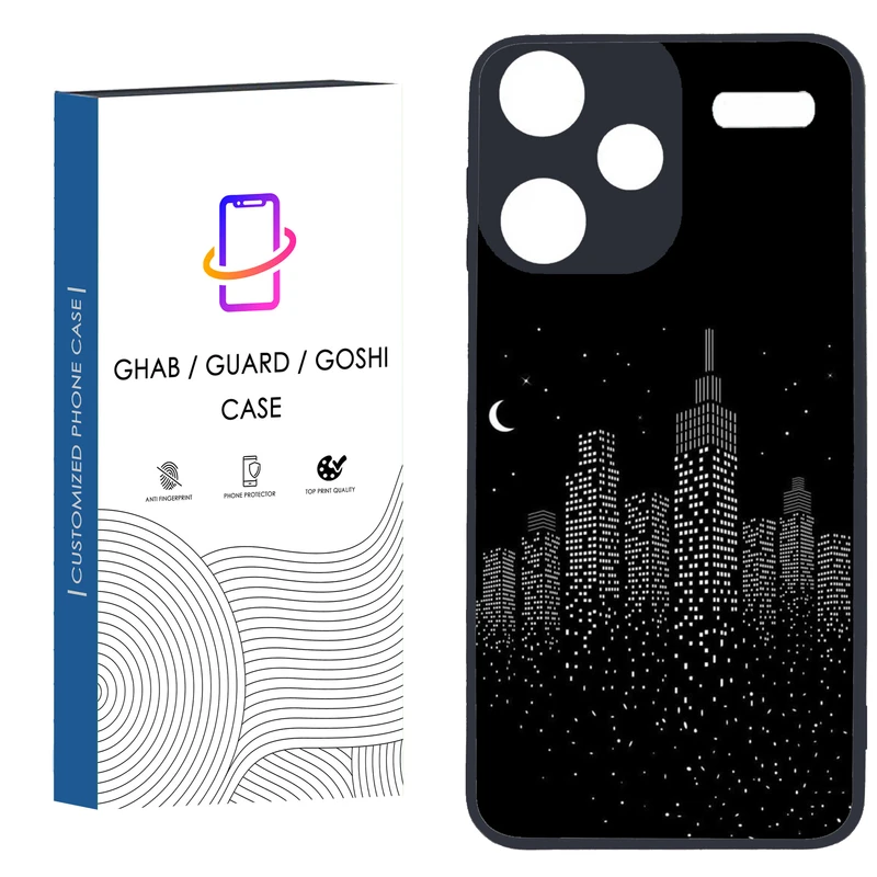 کاور قاب گارد گوشی طرح پسرانه کد 93 - TPU مناسب برای گوشی موبایل شیائومی Redmi Note 13 Pro Plus