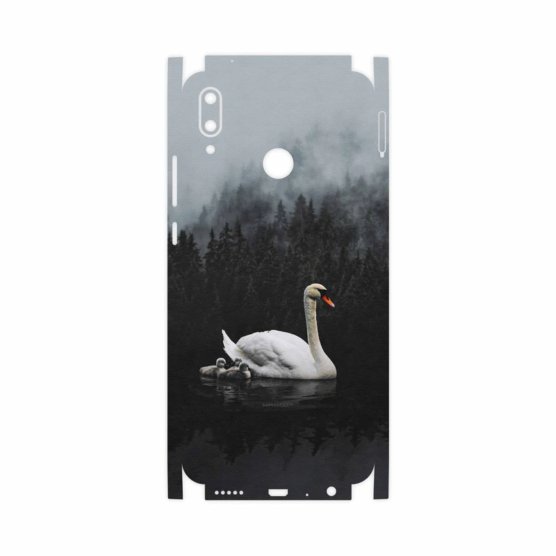 برچسب پوششی ماهوت مدل Swan Lake-FullSkin مناسب برای گوشی موبایل هوآوی Y9 2019