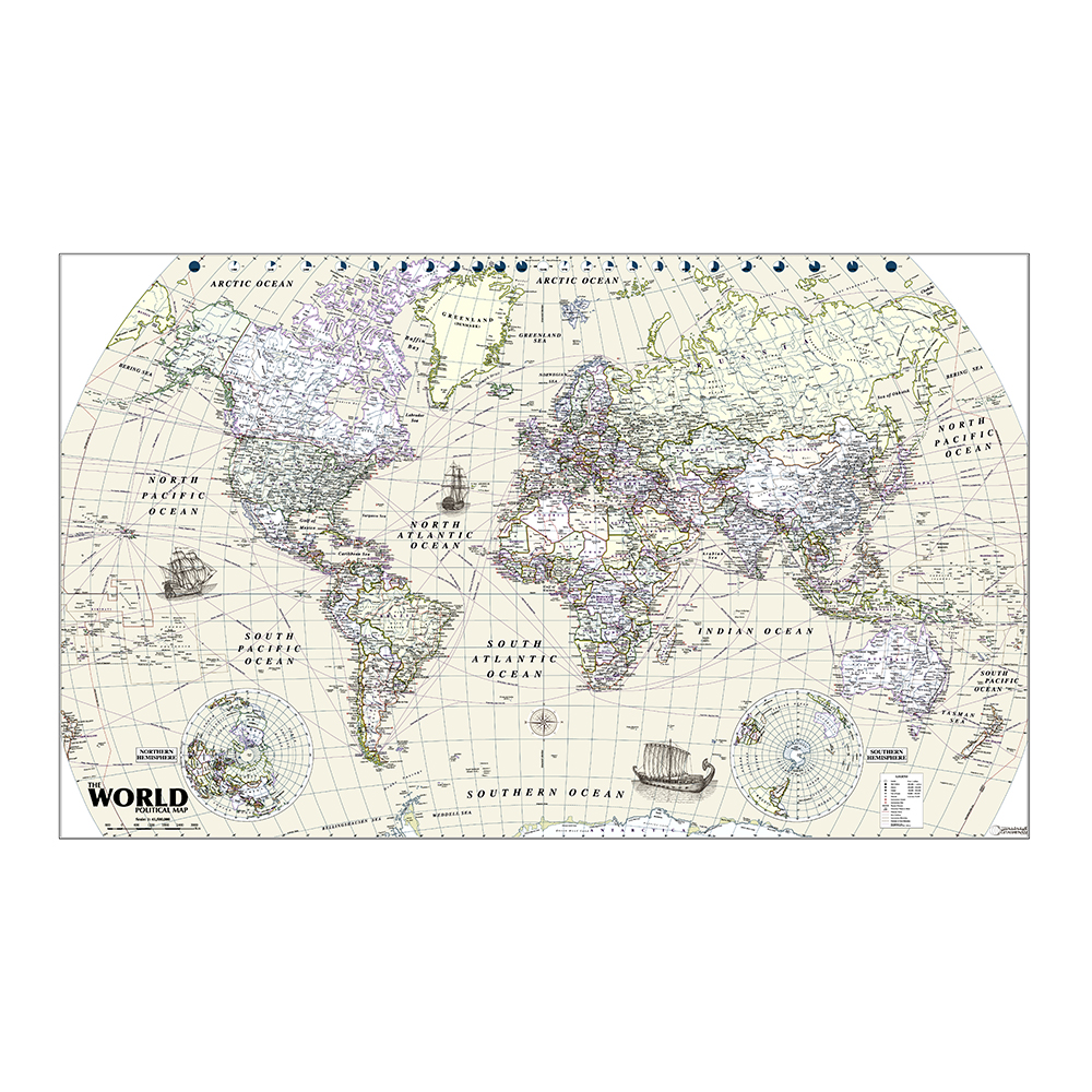 نقشه جهان و جمعیت شهر ها گیتاشناسی نوین کد ۱۰۰۲