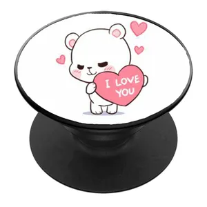 پایه نگهدارنده گوشی موبایل پاپ سوکت مدل استیکر کد 02
