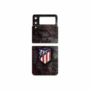 MAHOOT Atletico-de-Madrid Cover Sticker for Samsung Galaxy Z Flip3 5G