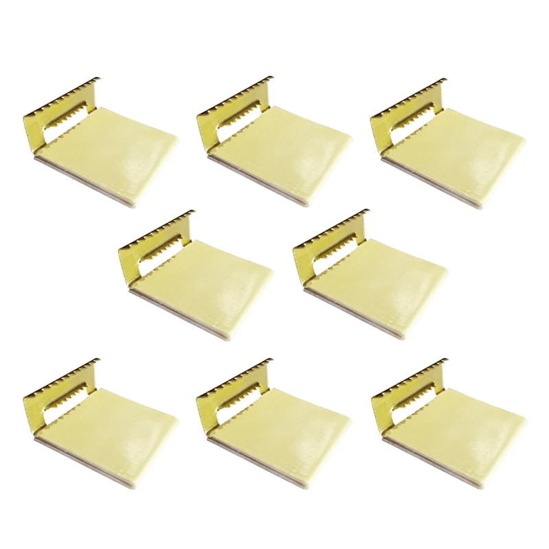 بست فرش و موکت پله طلایی مدل داریوش بسته 8 عددی