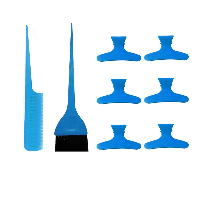 تجهیزات رنگ مو مدل venus مجموعه 8 عددی