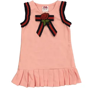 پیراهن دخترانه مدل 211 رنگ صورتی