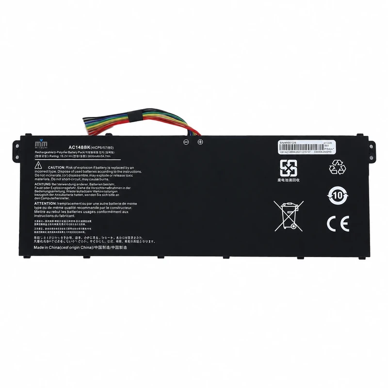 باتری لپ‌تاپ 4 سلولی مدل AC14B8K مناسب برای Aspire ES1-512 E5-771G V3-371		