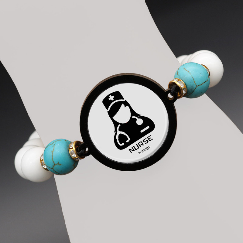 دستبند زنانه ناکسیگو طرح پرستار کد BR3980 دستبند زنانه ناکسیگو طرح پرستار کد BR3980