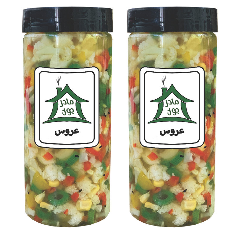 ترشی عروس خونه مادرجون بسته 2 عددی