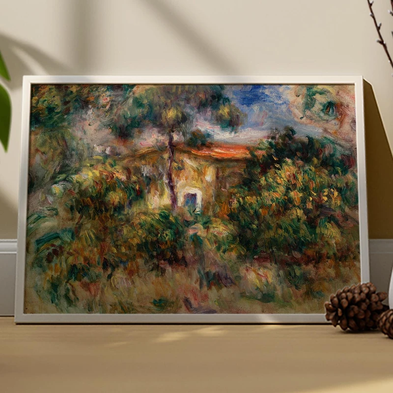  تابلو الین هوم طرح پیر اگوست رنوآر مدل مخمل کد 4011315