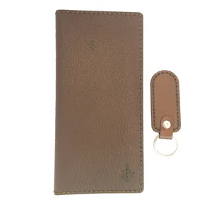 ست کیف پول و جاکلیدی چرمی چرم لنگر کد L106