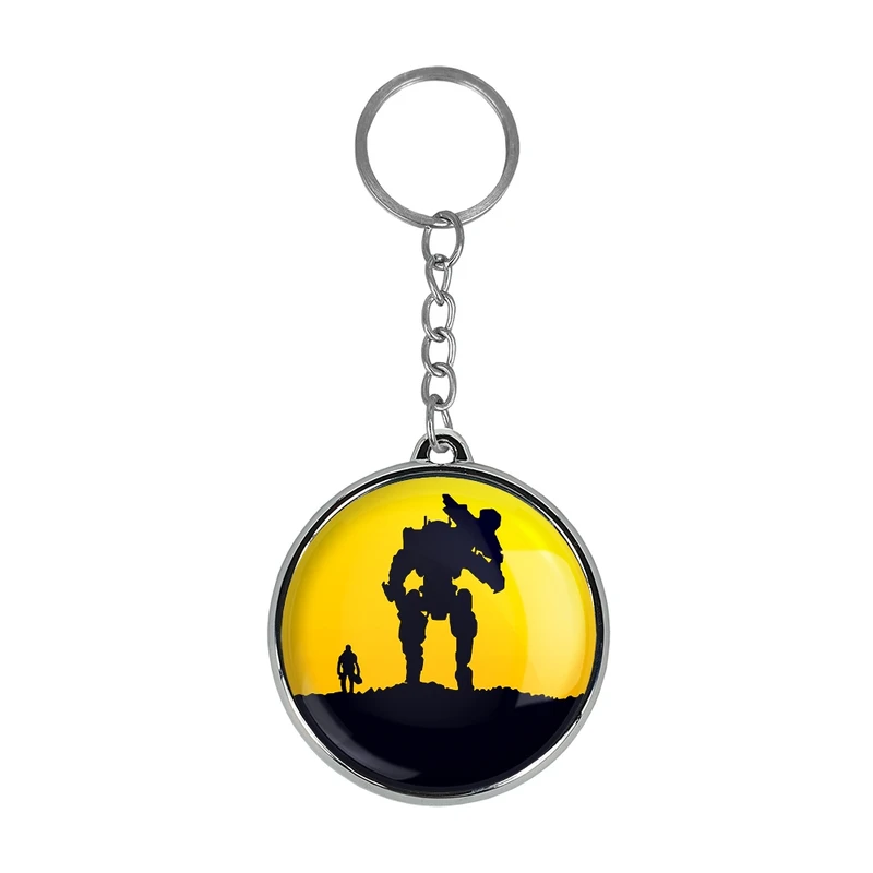 جاکلیدی خندالو طرح بازی تایتان فال (Titanfall) مدل دوطرفه کد 3258532586