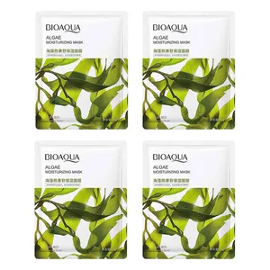 ماسک صورت بایو آکوا مدل جلبک وزن 25 گرم مجموعه 4 عددی
