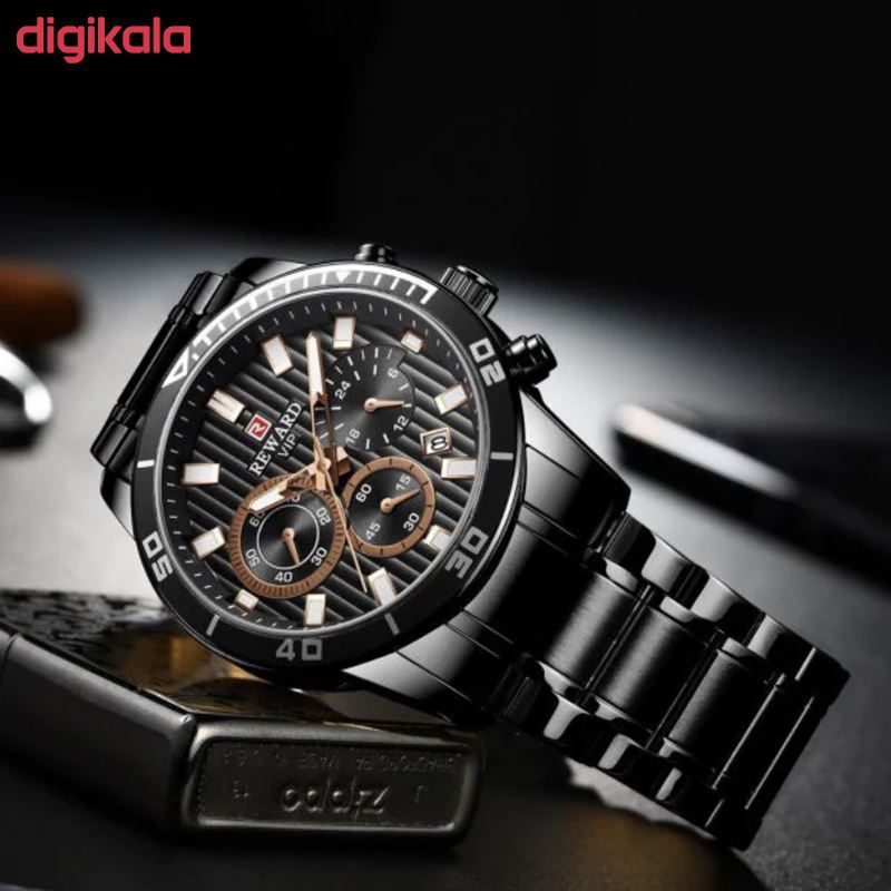 ساعت مچی عقربه ای ریوارد مدل RD-81009-bl - - 3