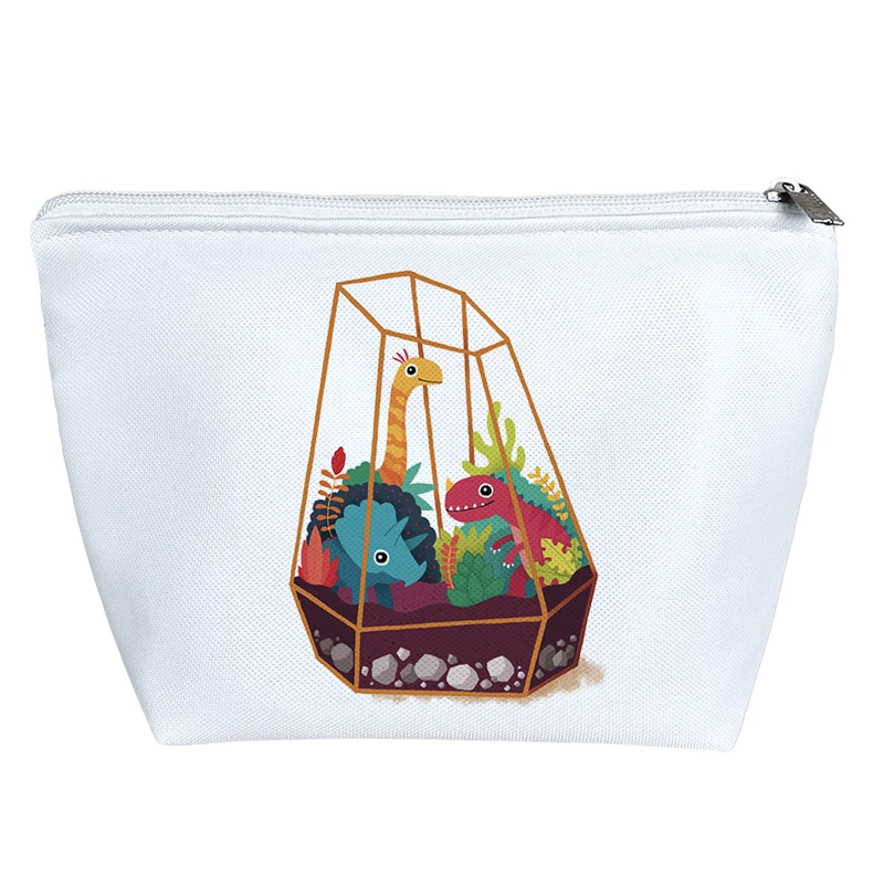 کیف لوازم آرایش دخترانه خندالو مدل دایناسور کیوت کد H1744