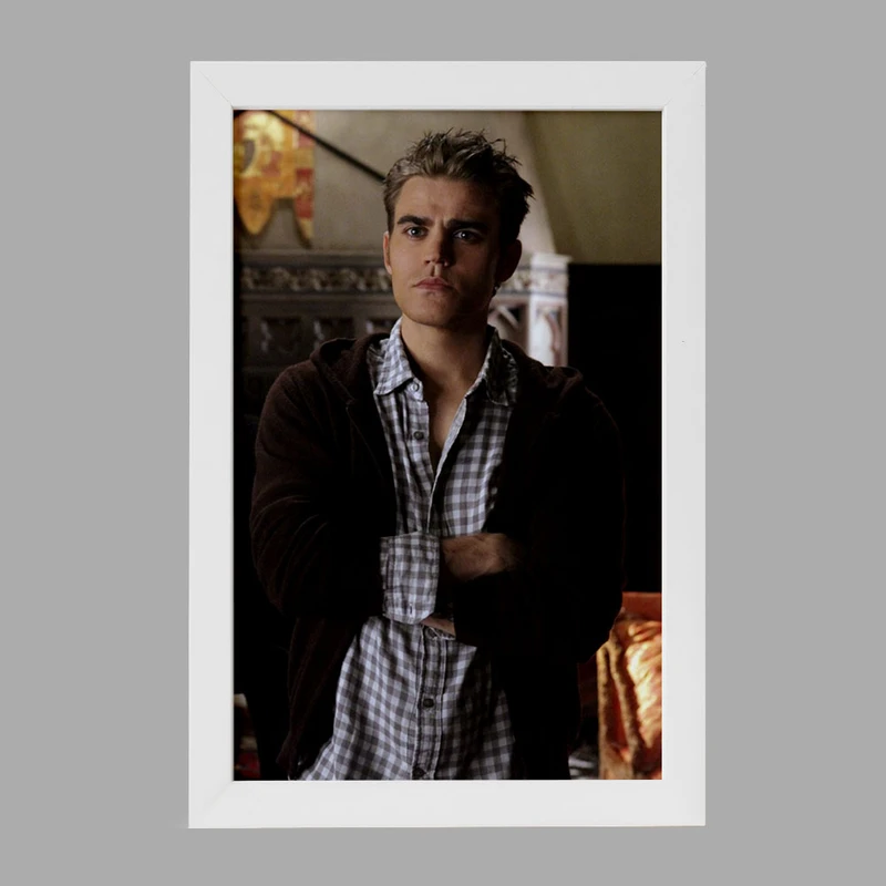 تابلو خندالو مدل استفان سالواتوره خاطرات یک خون آشام  The Vampire Diaries  کد 23680