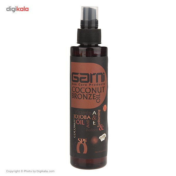 روغن برنز کننده گارنی مدل Coconut حجم 200 میلی لیتر