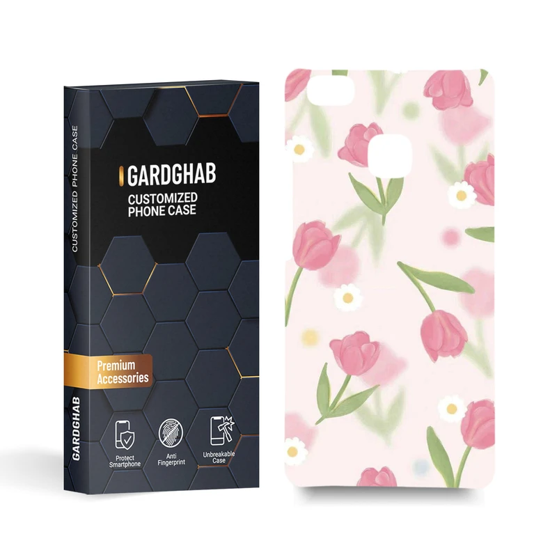کاور گارد قاب مدل گل مناسب برای گوشی موبایل هوآوی p9 Lite