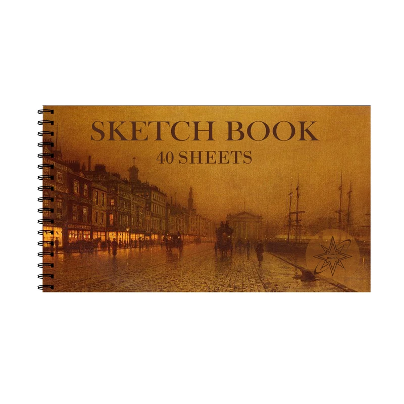 دفترچه طراحی 40 برگ ستاره خونه مدل وینتیج کد a1