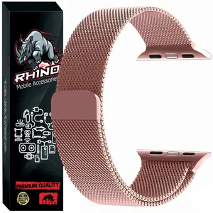 بند راینو مدل Milan-Mag مناسب برای اپل واچ سری SE 2021 / SE 2022 / SE 2023 سایز 40mm