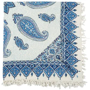 سفره قلمکار ممتاز اثر عطریان طرح 2 سایز 100 × 100 سانتی متر