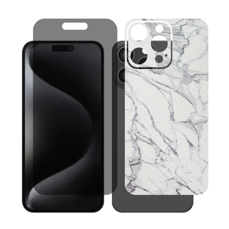 محافظ صفحه نمایش حریم شخصی گلس مدل Together مناسب برای گوشی موبایل اپل iPhone 16 Pro Max به همراه برچسب پوششی