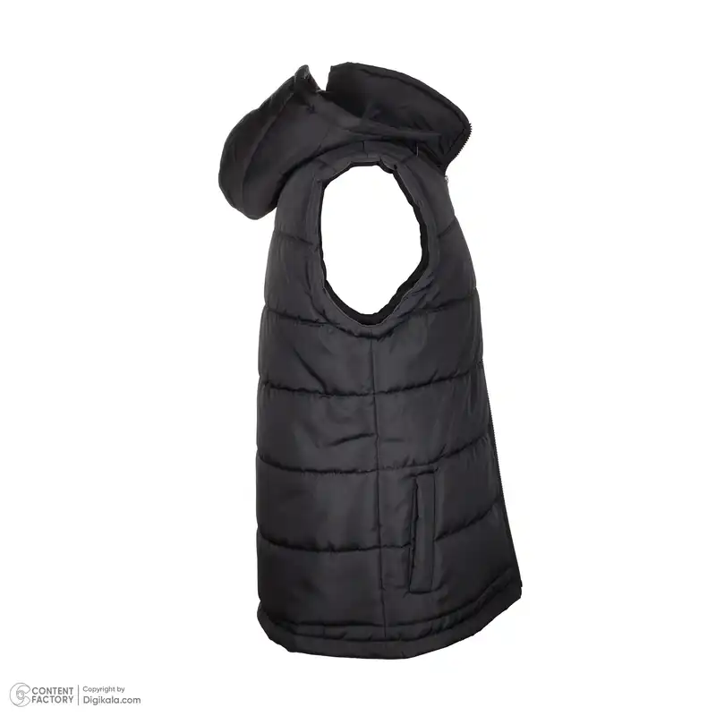 جلیقه زنانه ژیار مدل آستر دار رنگ مشکی