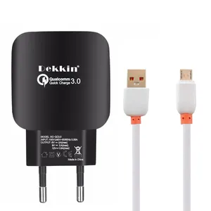 شارژر دیواری دکین مدل DK-2668 به همراه کابل تبدیل MICROUSB