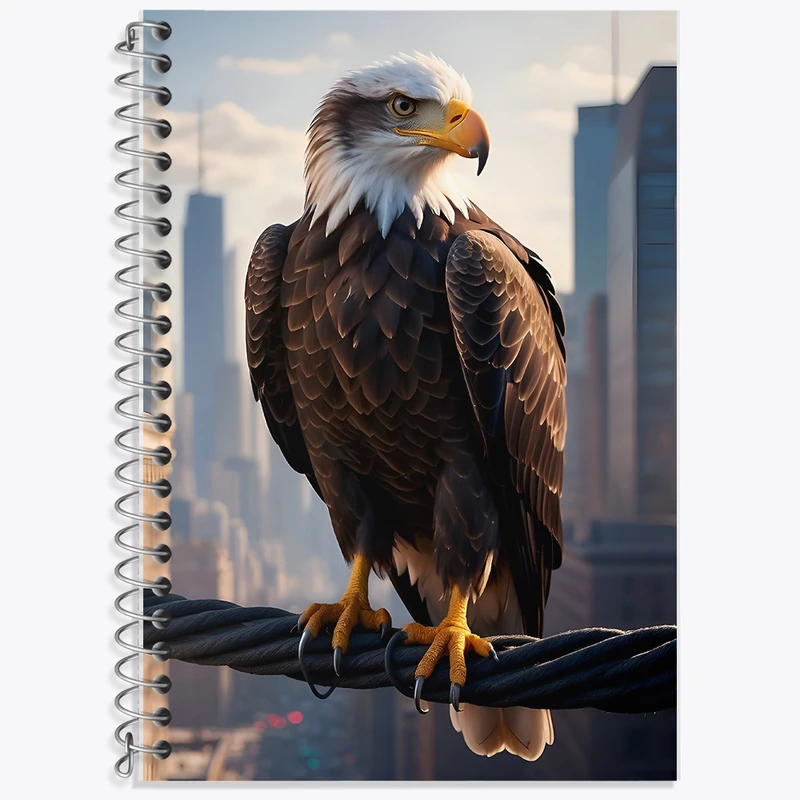 دفتر لغت 50 برگ خندالو طرح عقاب کد F7266