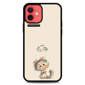 AKAM AMC-AW12-ANIMALS QOUTES-7 Cover For Apple iPhone 12