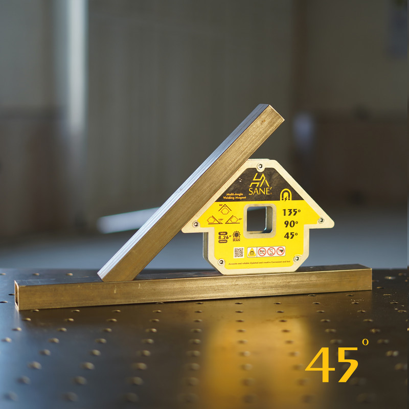 گونیا جوشکاری صانع مدل سه ضلعی کد 8/26