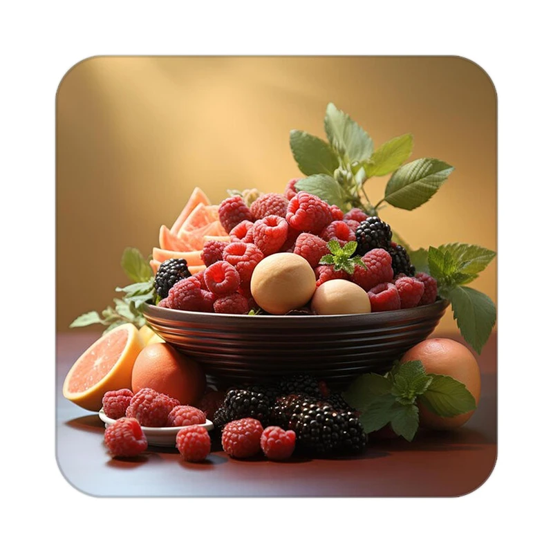 زیر لیوانی کاکتی طرح میوه مدل mp20768