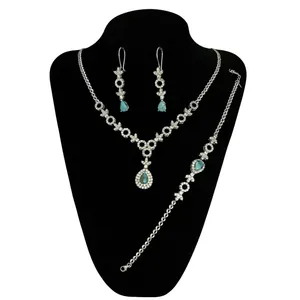 نیم ست نقره زنانه  کد 2085