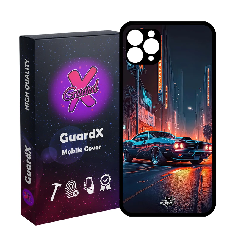کاور گارد ایکس طرح ماشین مدل Glass10609 مناسب برای گوشی موبایل اپل iPhone 11 Pro Max