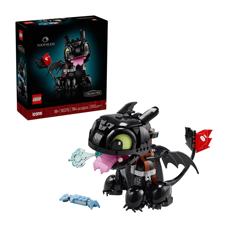 لگو 784 تکه سری Icons مدل How to Train Your Dragon: Toothless کد 10375
