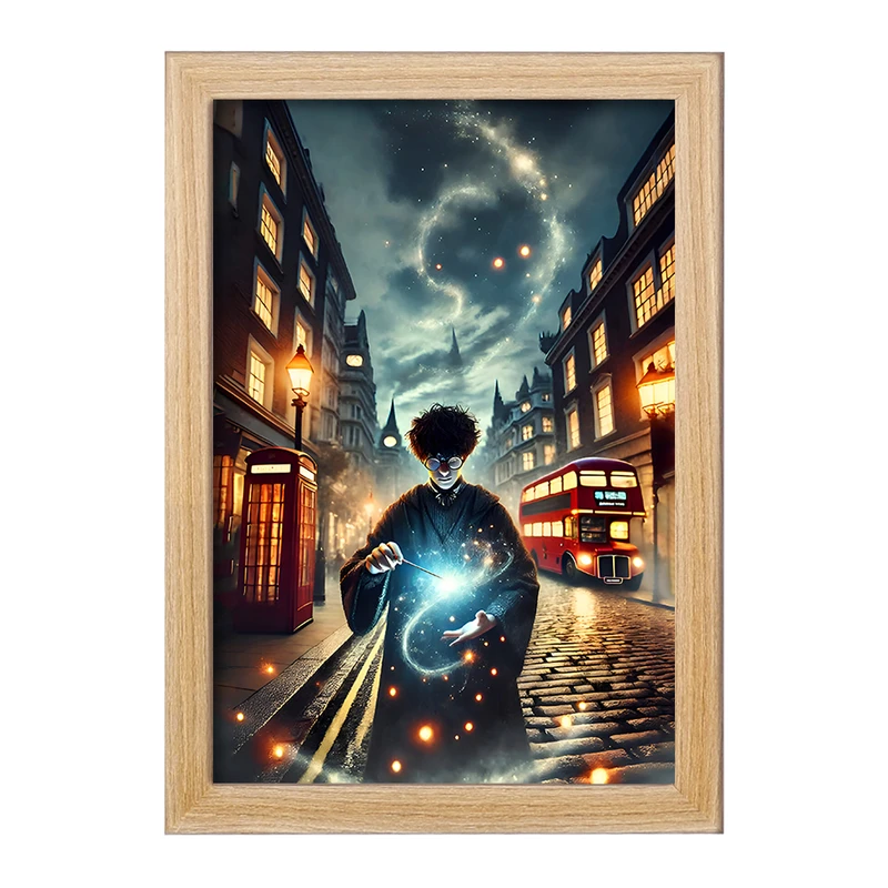 تابلو خندالو مدل هری پاتر (Harry Potter) کد F9976