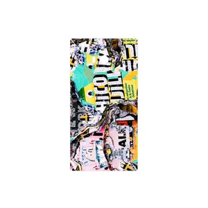 MAHOOT Collage of Teared Paper Cover Sticker for Nokia Lumia 930