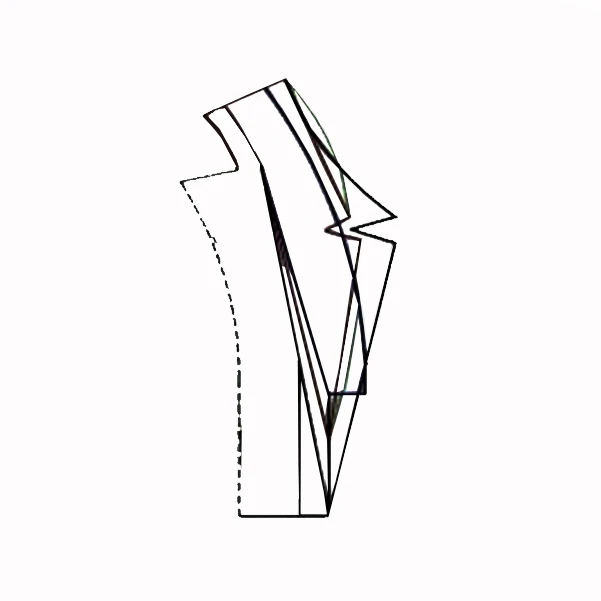 الگو خیاطی یقه زنانه متد ترک کد 21 بسته 21 عددی