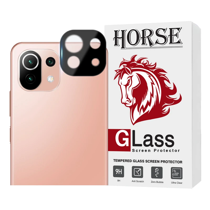 محافظ لنز دوربین  هورس مدل LFUH20 مناسب برای گوشی موبایل شیائومی Mi 11 Lite 4G / Mi 11 Lite 5G / Mi 11 Lite 5G NE