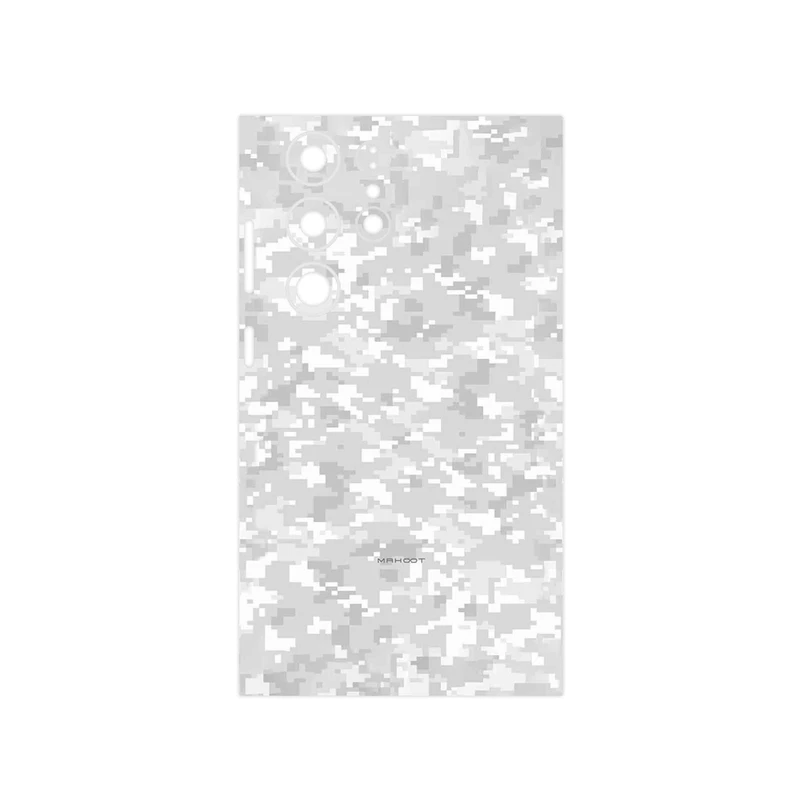 برچسب پوششی ماهوت مدل Army_Snow_Pixel مناسب برای گوشی موبایل سامسونگ Galaxy S23 Ultra