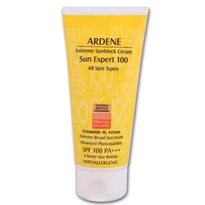 کرم ضد آفتاب آردن رنگ برنز صدفی SPF100