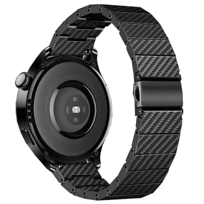 بند مدل Lux-Carbonfiber2 مناسب برای ساعت هوشمند سامسونگ Galaxy watch4 44 / 40 / watch4 Classic 46mm / 42mm
