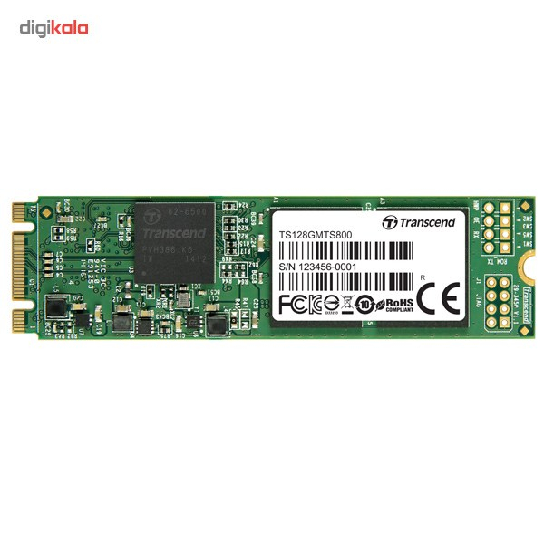 حافظه SSD سایز M.2 2280 ترنسند مدل MTS800 ظرفیت 128 گیگابایت