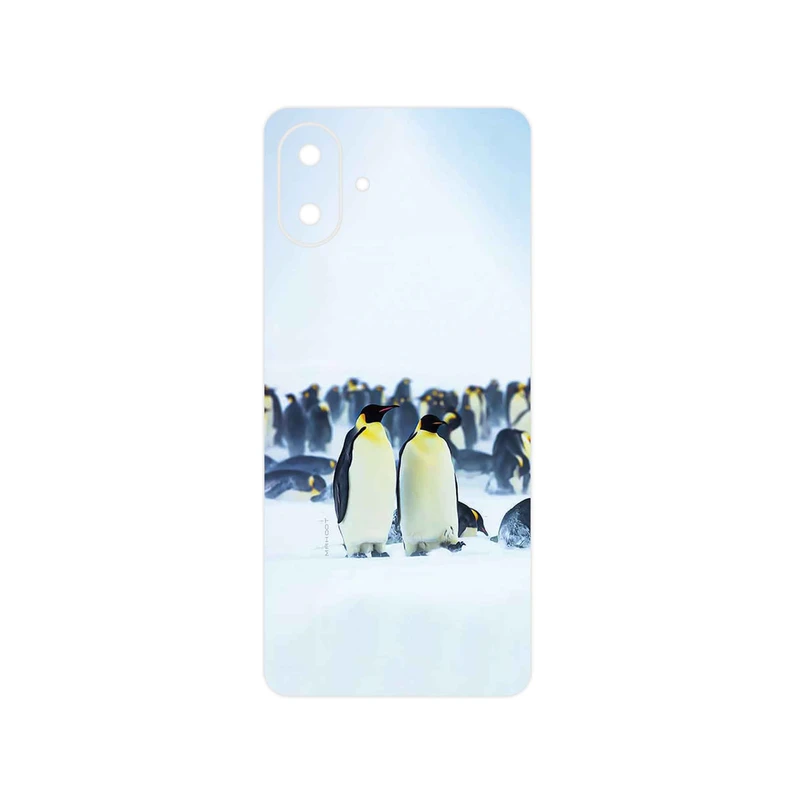 برچسب پوششی ماهوت مدل Penguin مناسب برای گوشی موبایل سامسونگ Galaxy A07