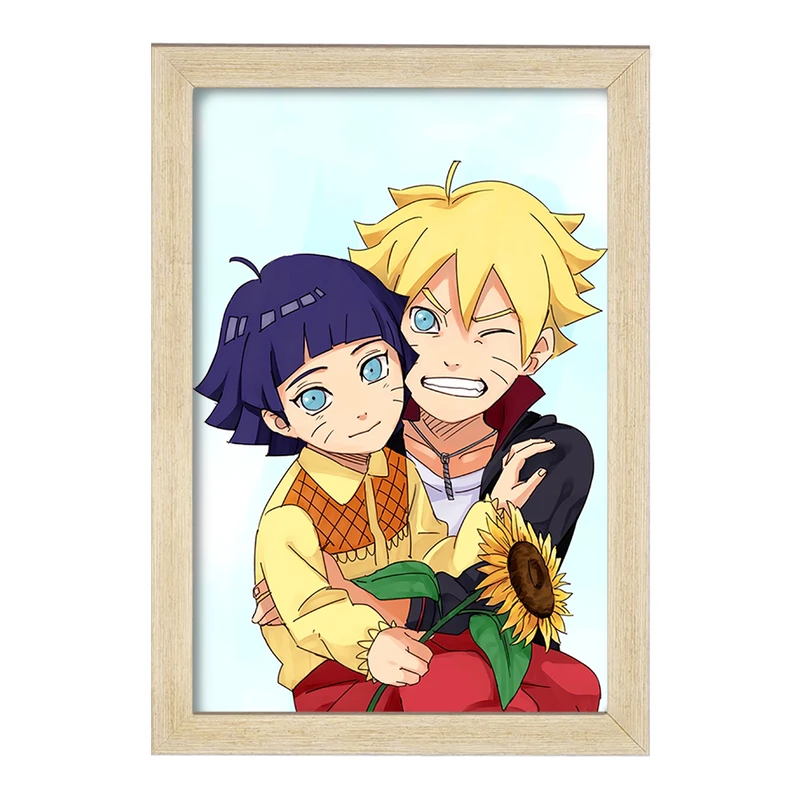 تابلو خندالو مدل بوروتو و هیماواری اوزوماکی انیمه بوروتو Boruto  کد 13137