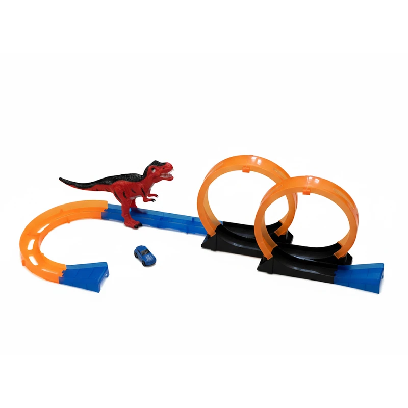 کیت ماشین بازی مدل پیست پرش دایناسوری