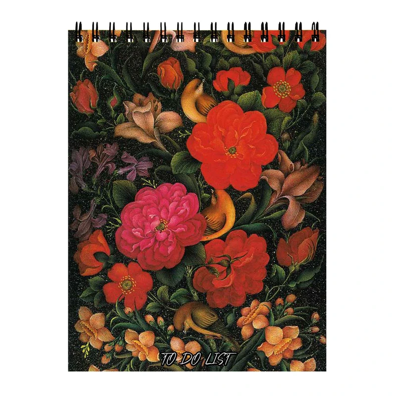 دفتر برنامه ریزی 50 برگ طرح گل کد 3867