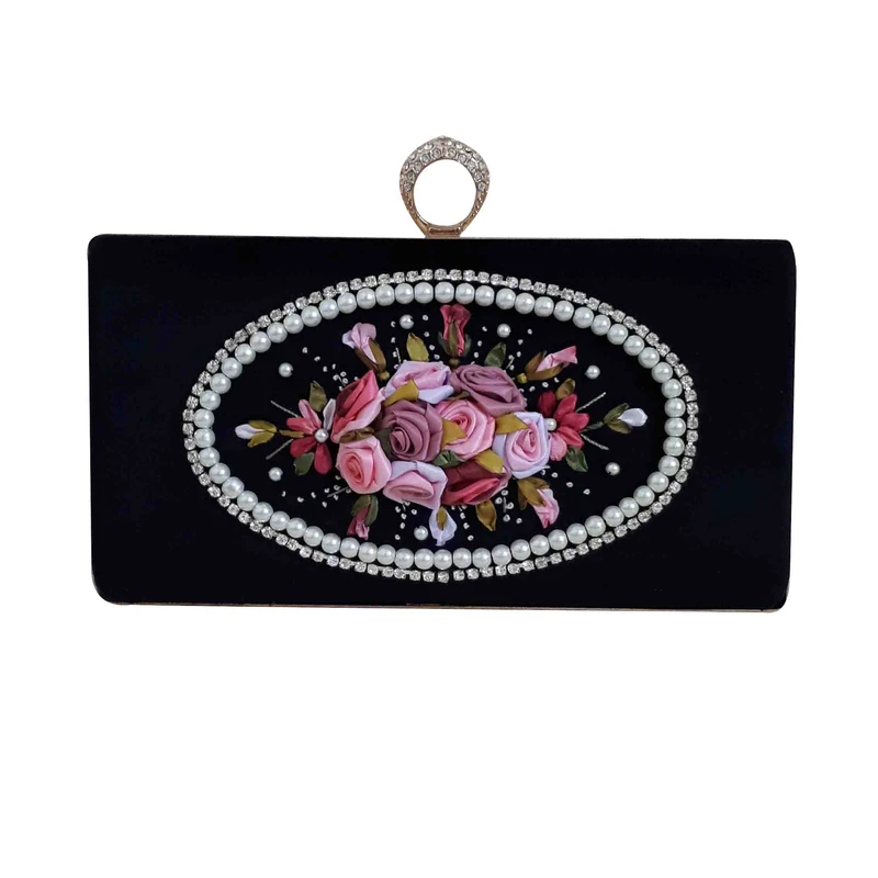 کیف مجلسی زنانه مدل روباندوزی