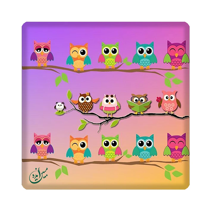 کاشی مبین ایده مدل جغد kh10 کد 887