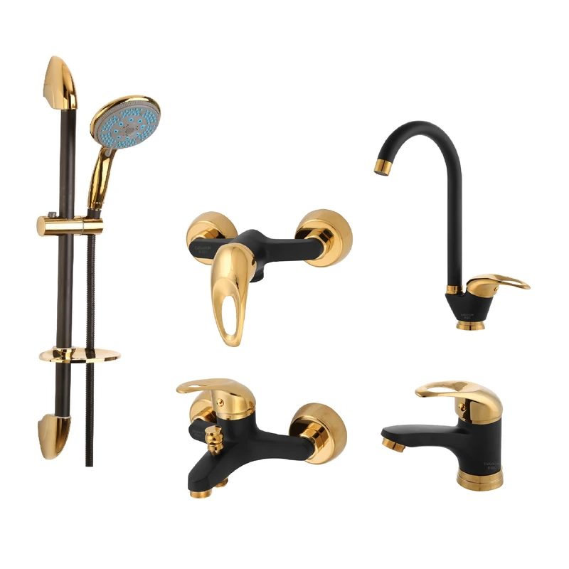 ست شیرآلات ترنم مدل سولار پلاسMT مجموعه 5 عددی 